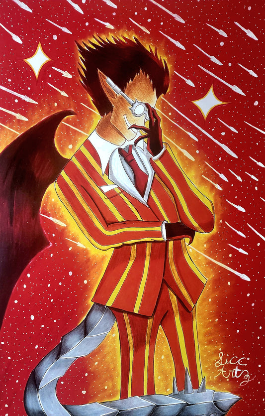 Overlord Print: Demiurge